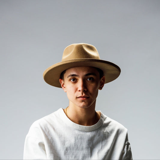 BRIM UP LONG FELT HAT