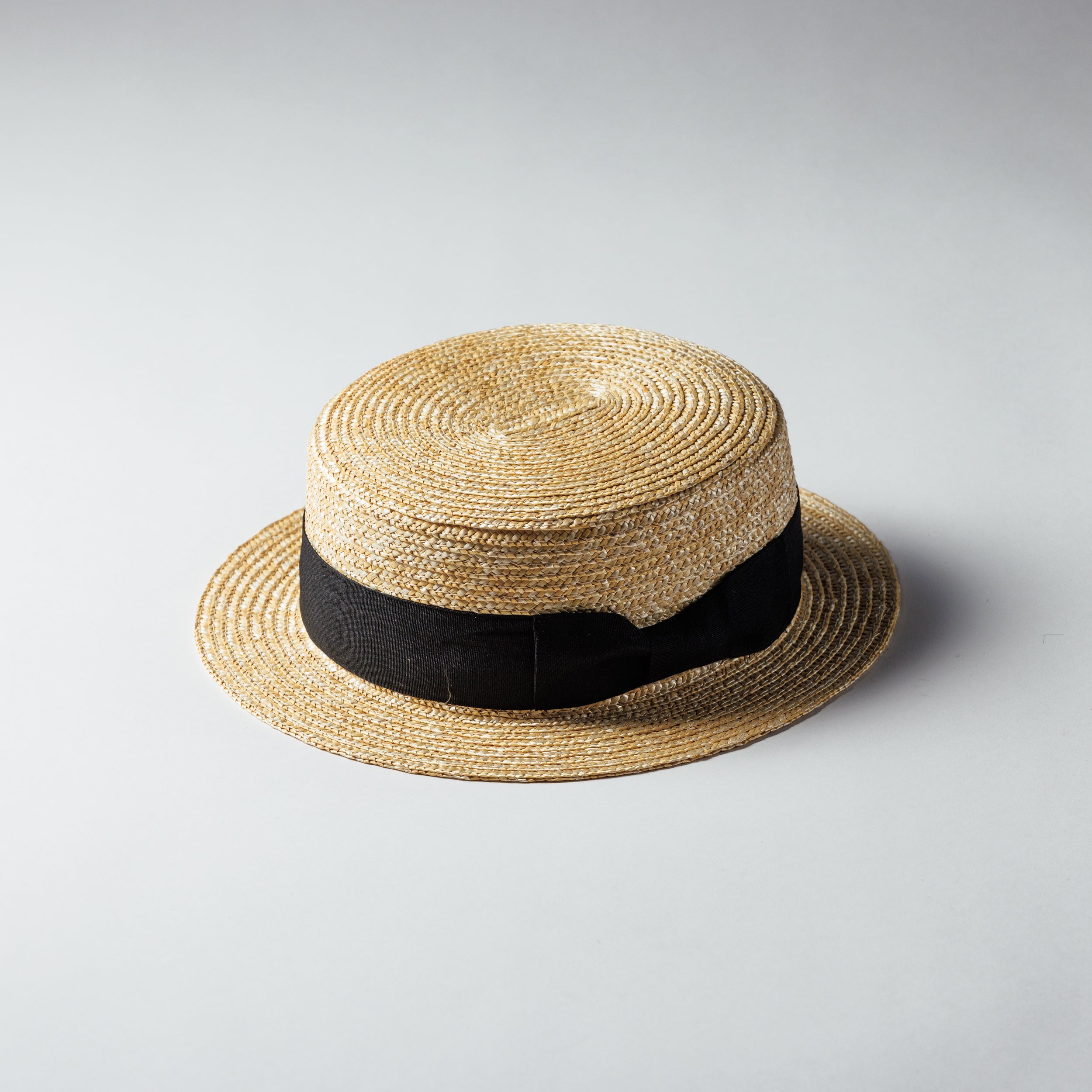 STRAW BOATER HAT short｜ストローボーターハット ショートブリム
