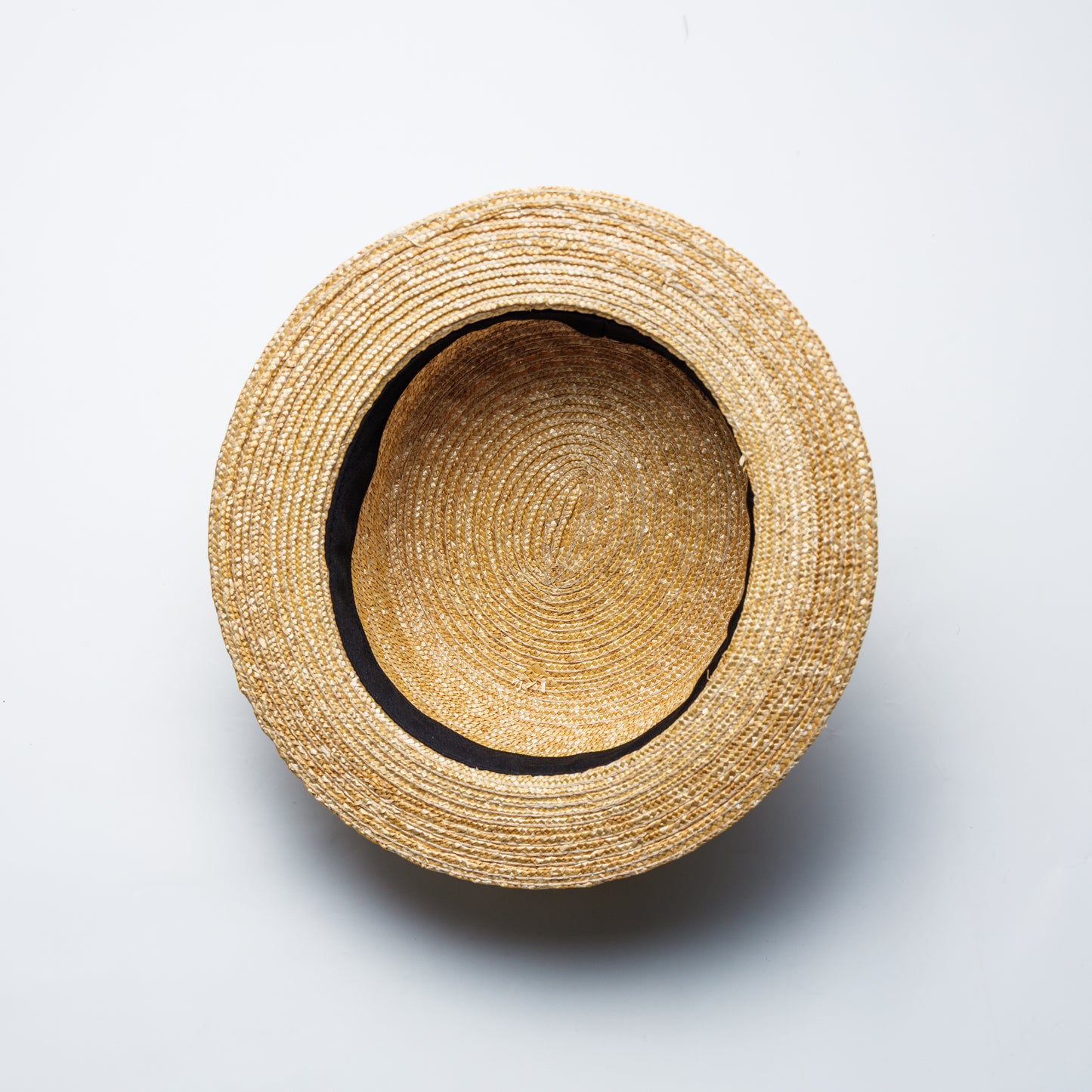 STRAW BOATER HAT short
