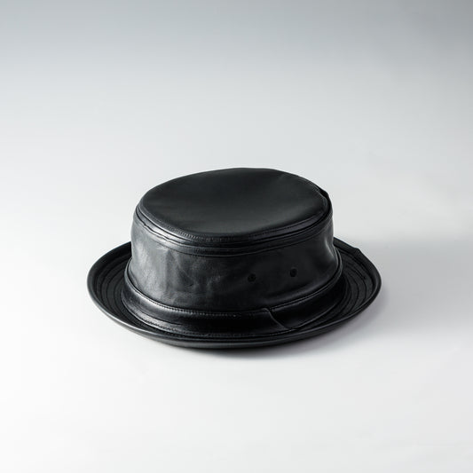 LAMD LEATHER PORK PIE