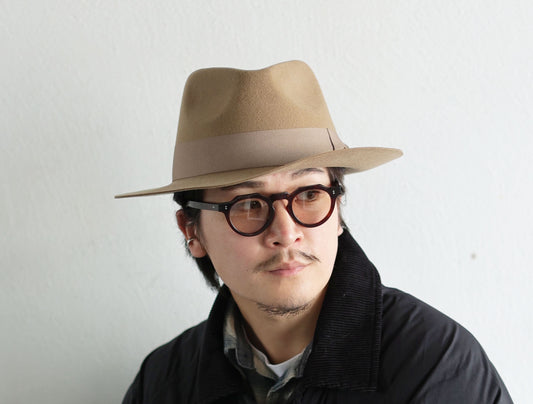 MIDDLE BRIM FLAT HAT
