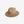 MIDDLE BRIM FLAT HAT -BEIGE -