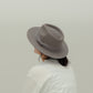 MIDDLE BRIM FLAT HAT