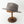 MIDDLE BRIM FLAT HAT -L,GRAY-