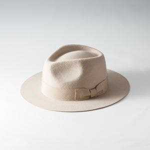 MIDDLE BRIM FLAT HAT｜フェルトハット 中折れ帽 メンズ - ReqHatter