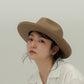 BRIM UP LONG FELT HAT