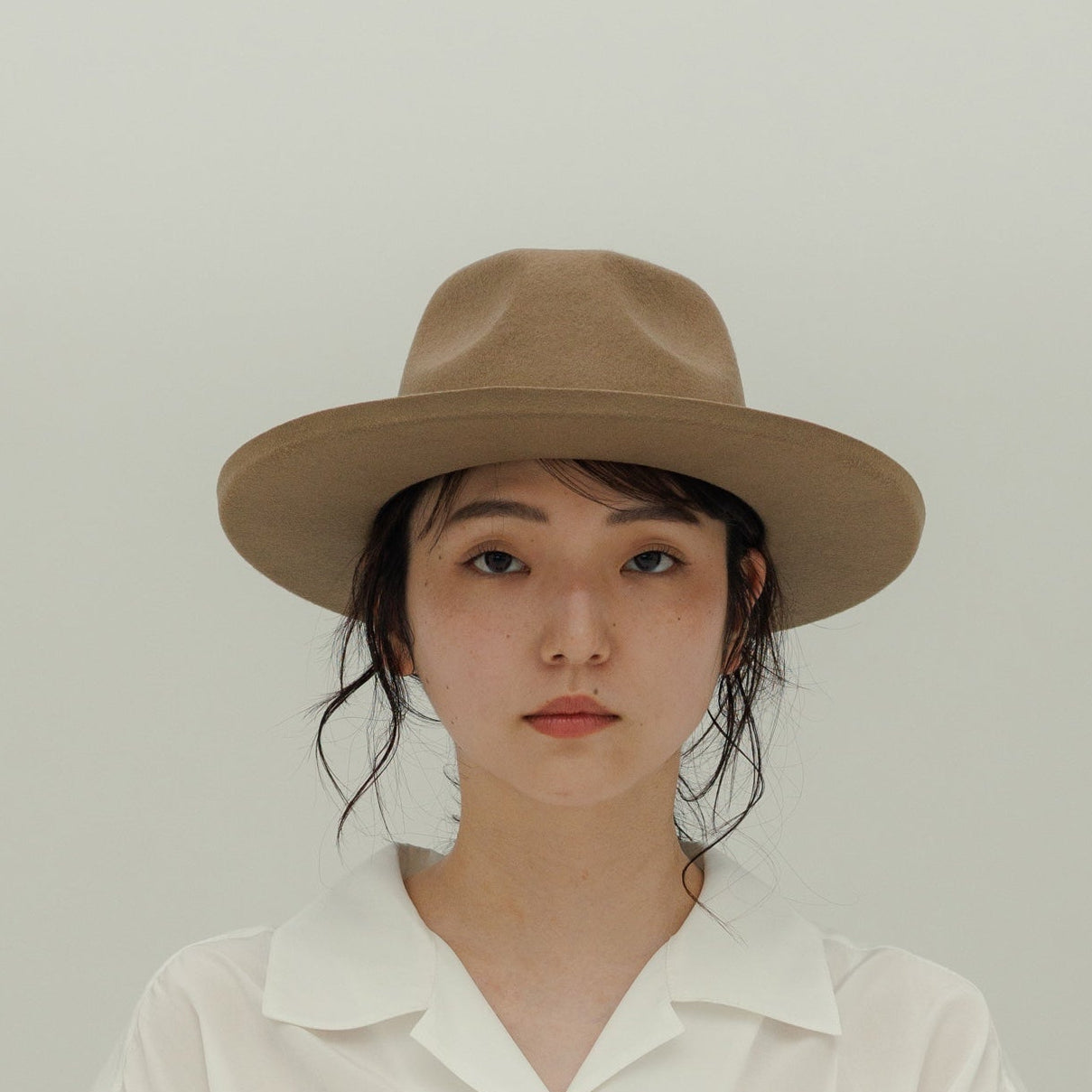 BRIM UP LONG FELT HAT