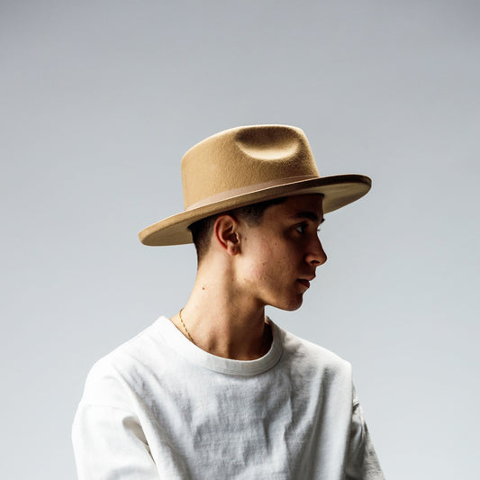 BRIM UP LONG FELT HAT