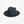 BRIM UP LONG FELT HAT -BLACK-