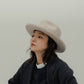 BRIM UP LONG FELT HAT -women-