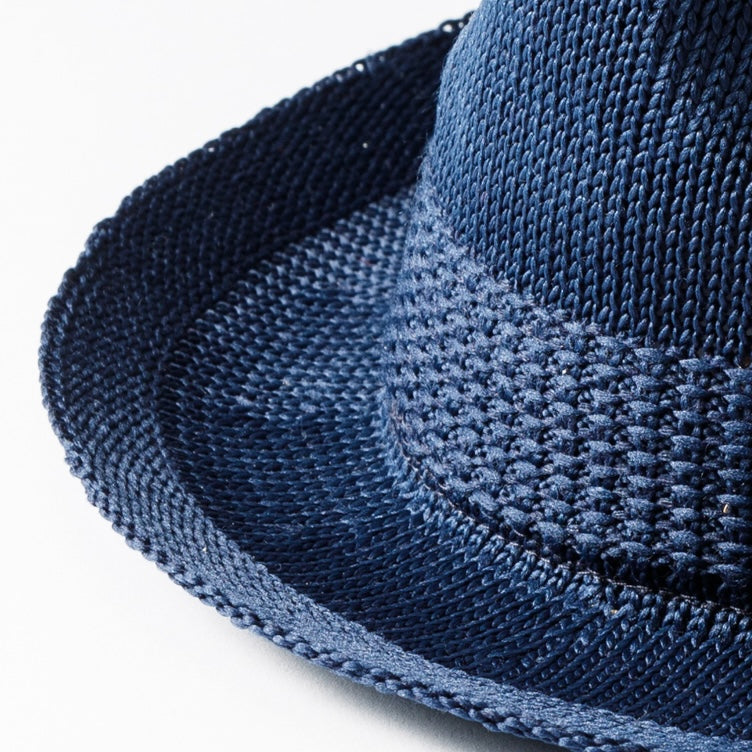 【サメ】Tesi ロイヤルブルーボーラーハット THERMO HAT｜サーモハット メッシュ 中折れ 通気性 春夏秋 - ReqHatter