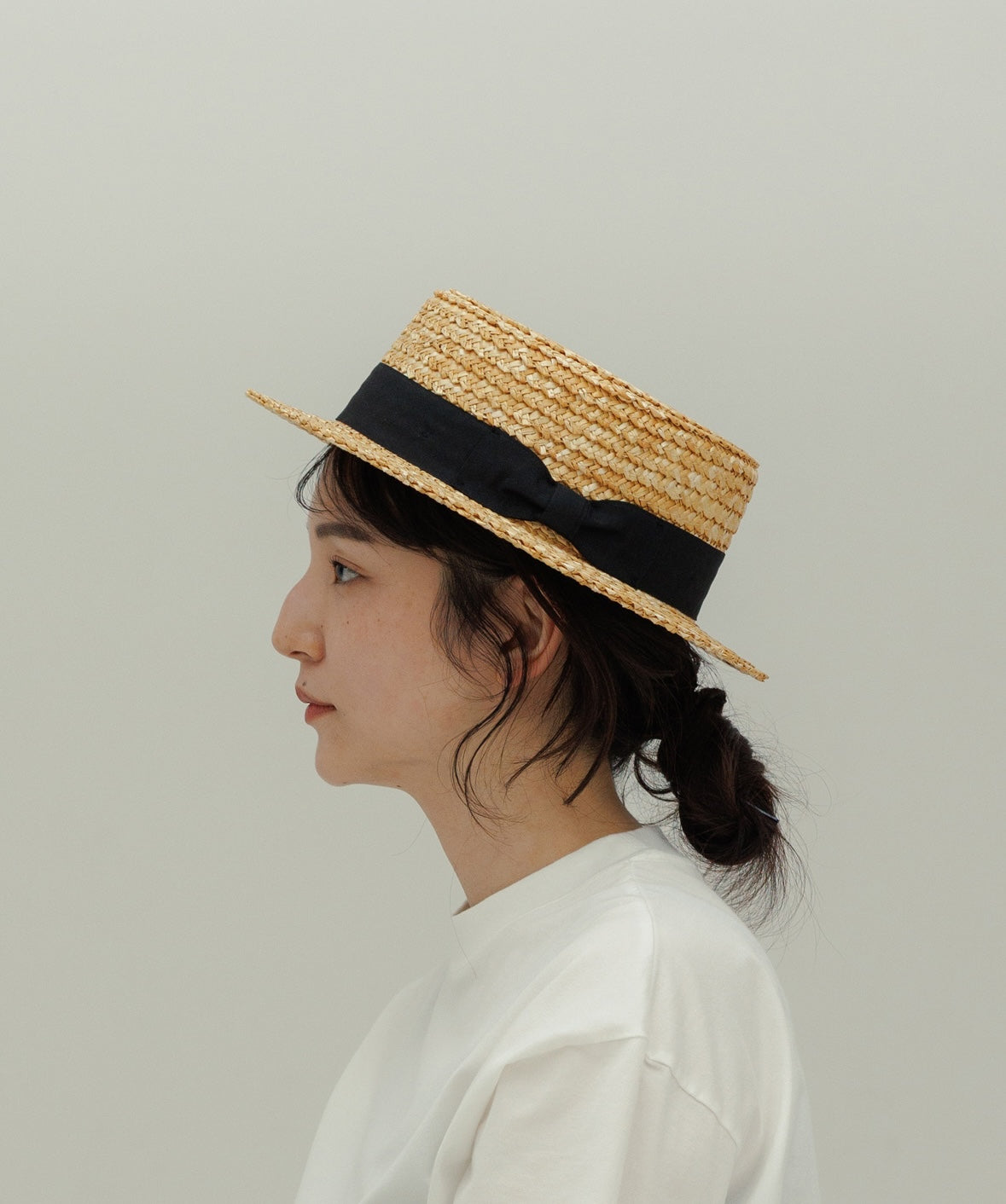 ONIMUGI BOATER HAT｜オニムギ カンカン帽 ボーターハット デッド
