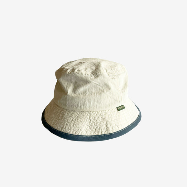 NYLON BUCKET HAT -IVORY-