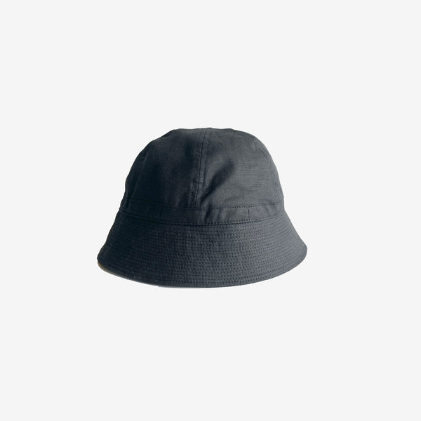 LINEN SAILOR HAT -BLACK-