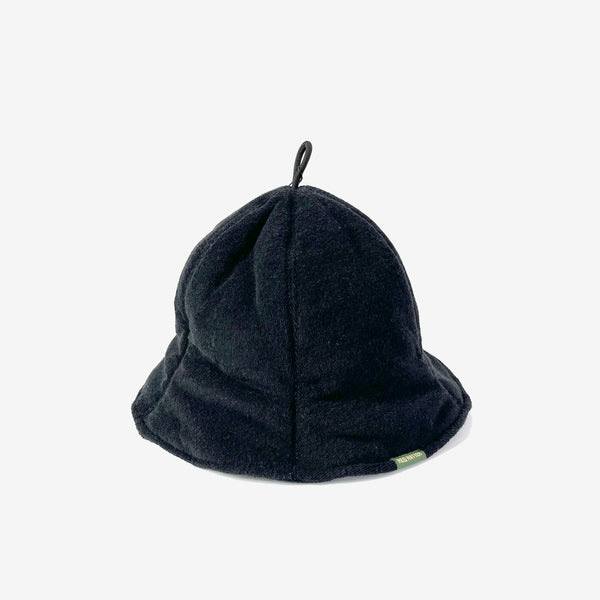 PILE SAUNA HAT -BLACK-