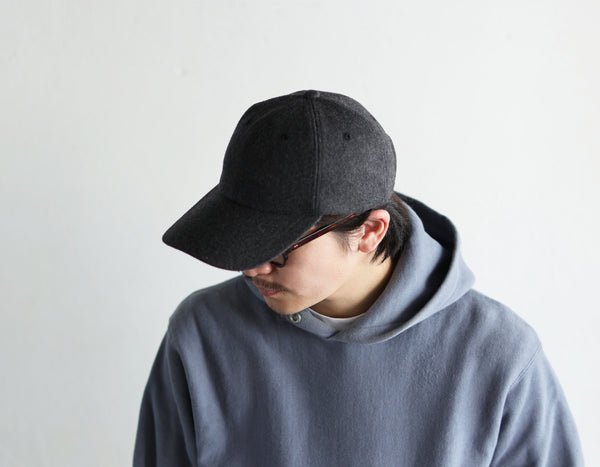 WOOL LONG BRIM CAP