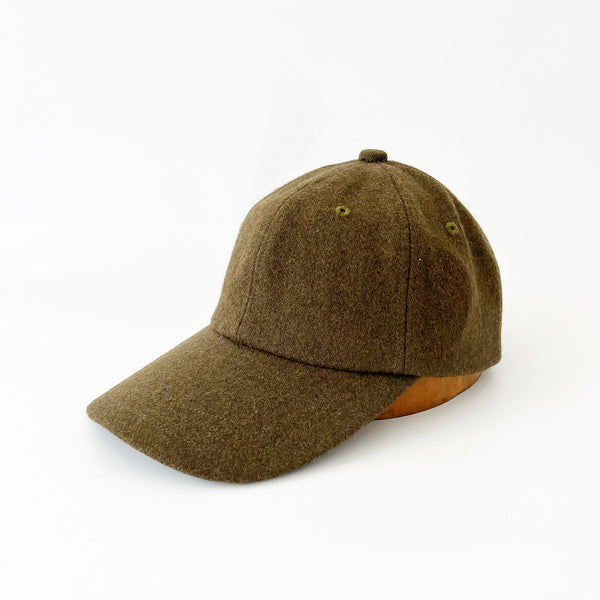 WOOL LONG BRIM CAP