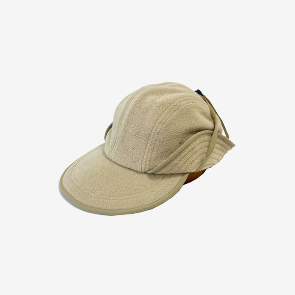 FLEECE  HUNTER  CAP -BEIGE-