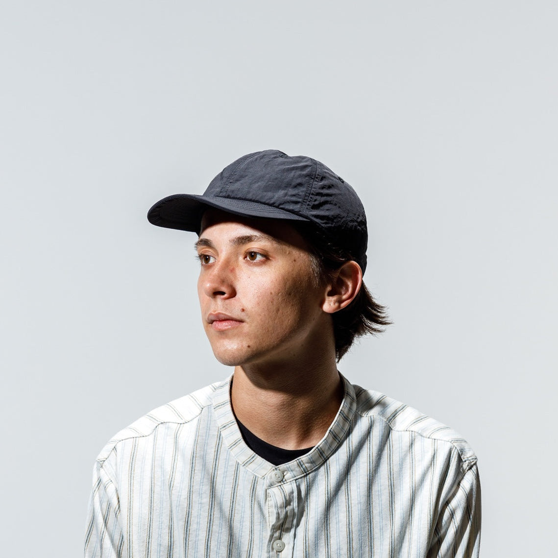 NYLON CAP｜ナイロンキャップ 軽量 幅広ブリム メンズ - ReqHatter