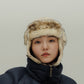 FAKE SUEDE FLIGHT CAP