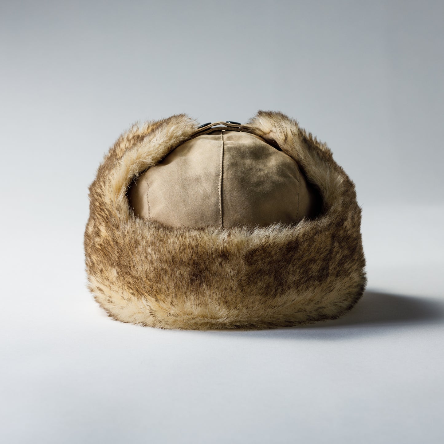 FAKE SUEDE FLIGHT CAP