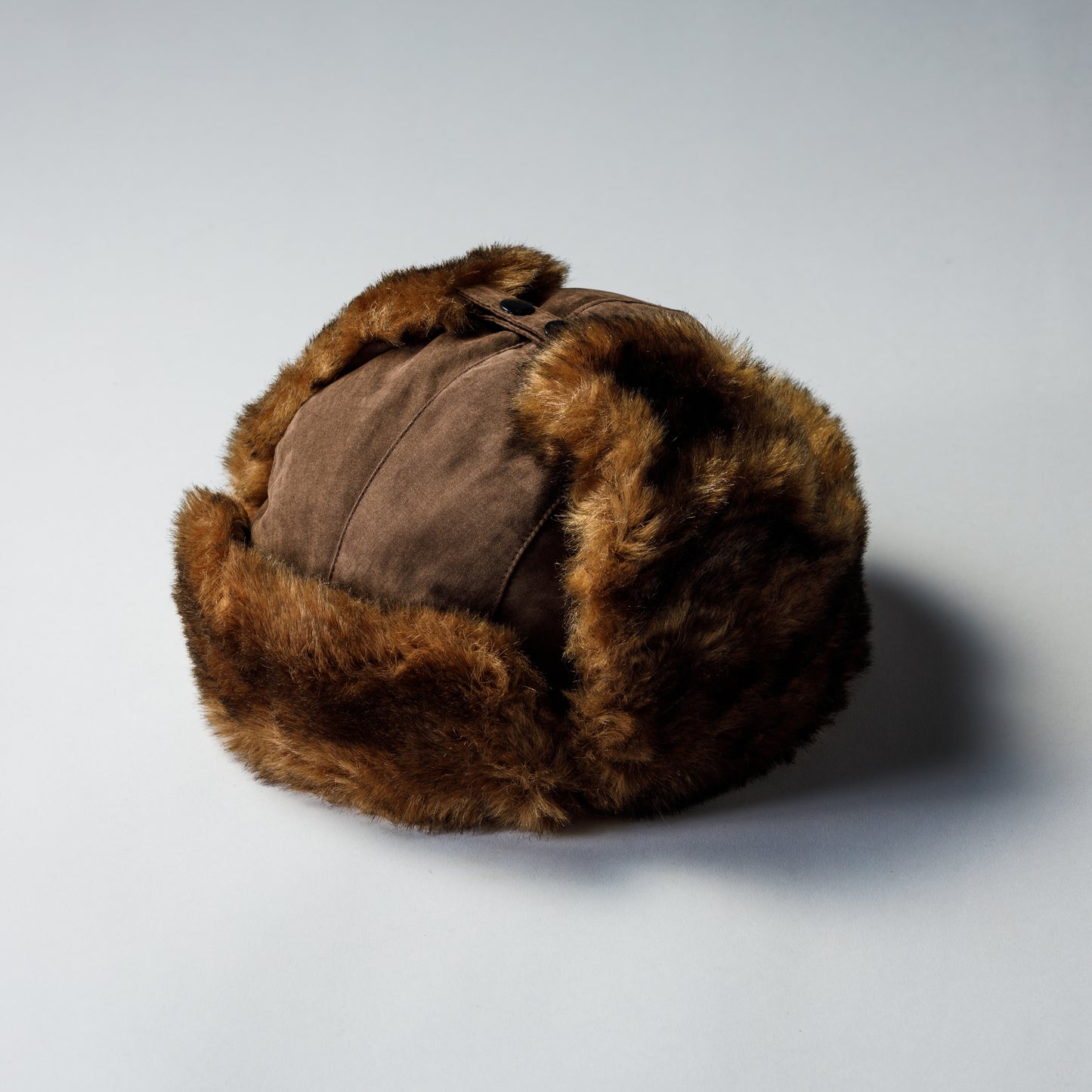 FAKE SUEDE FLIGHT CAP