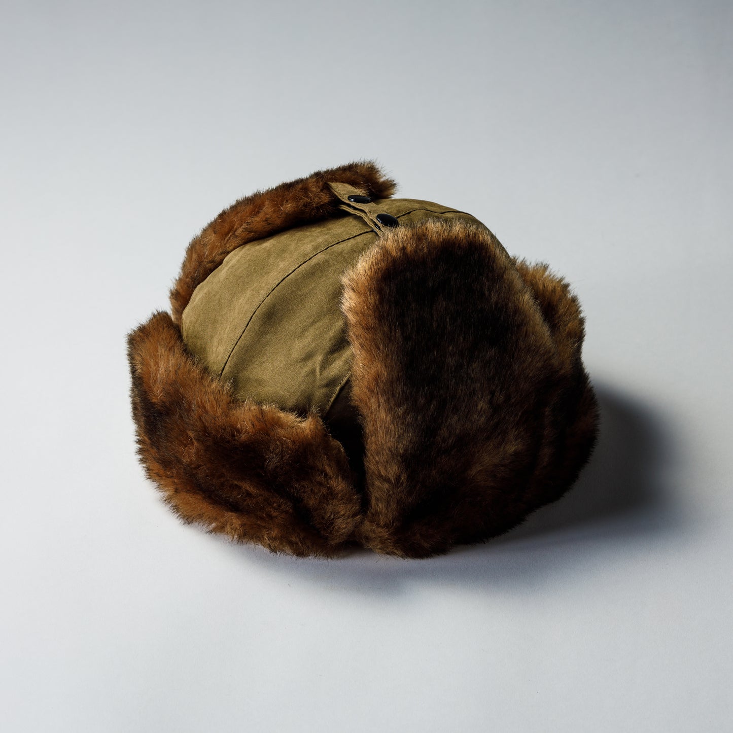 FAKE SUEDE FLIGHT CAP