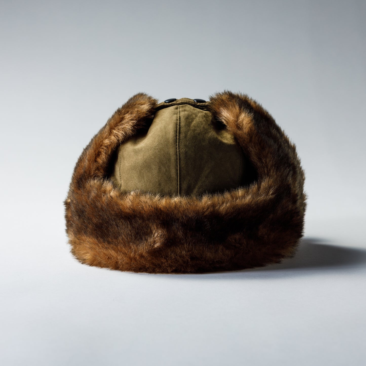 FAKE SUEDE FLIGHT CAP