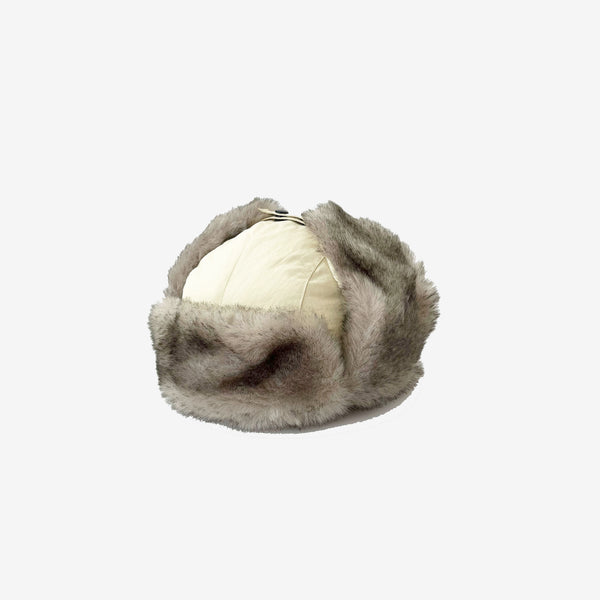 NYLON FLIGHT CAP -IVORY-