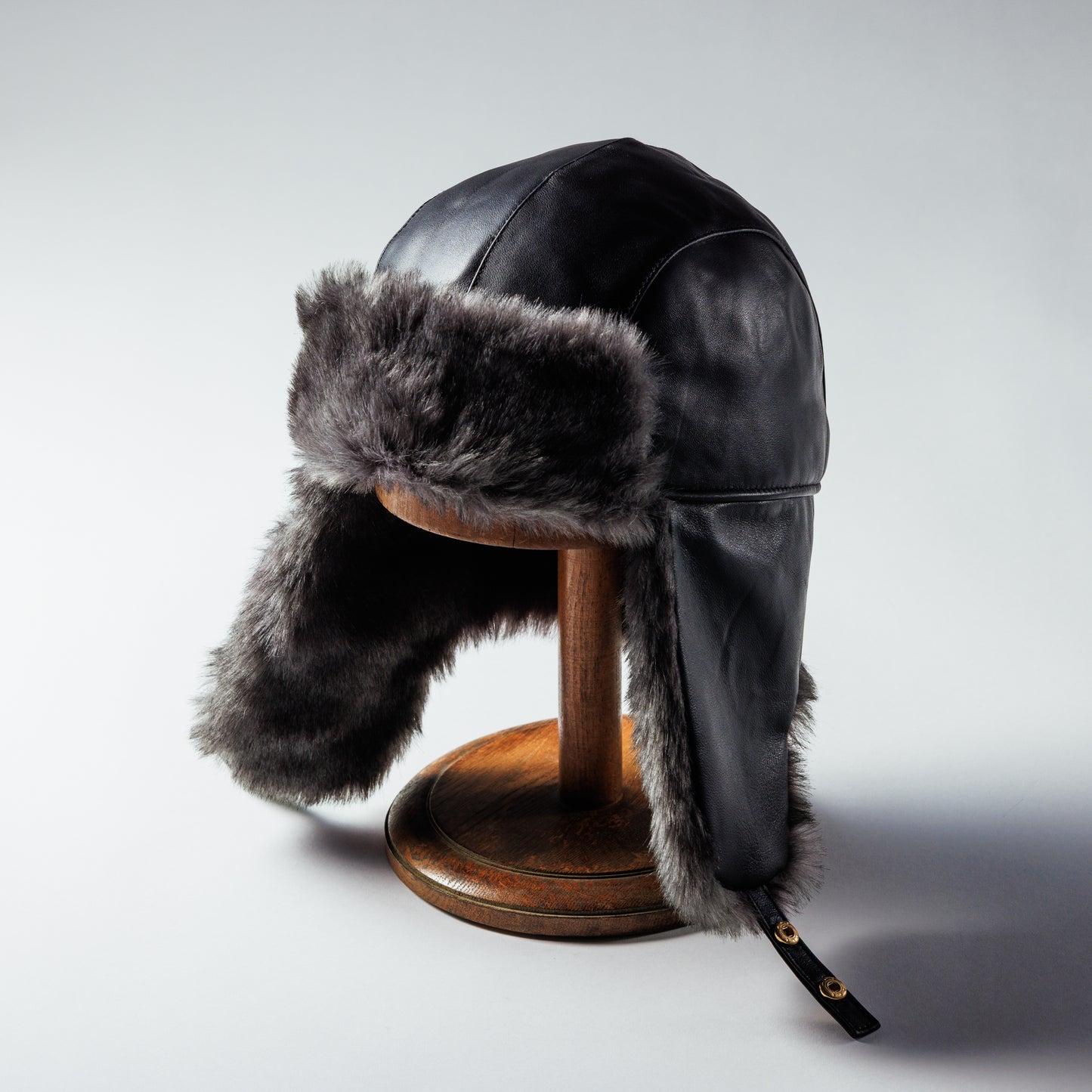 LAMB LEATHER  FLIGHT CAP