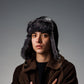 LAMB LEATHER  FLIGHT CAP