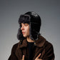 LAMB LEATHER  FLIGHT CAP
