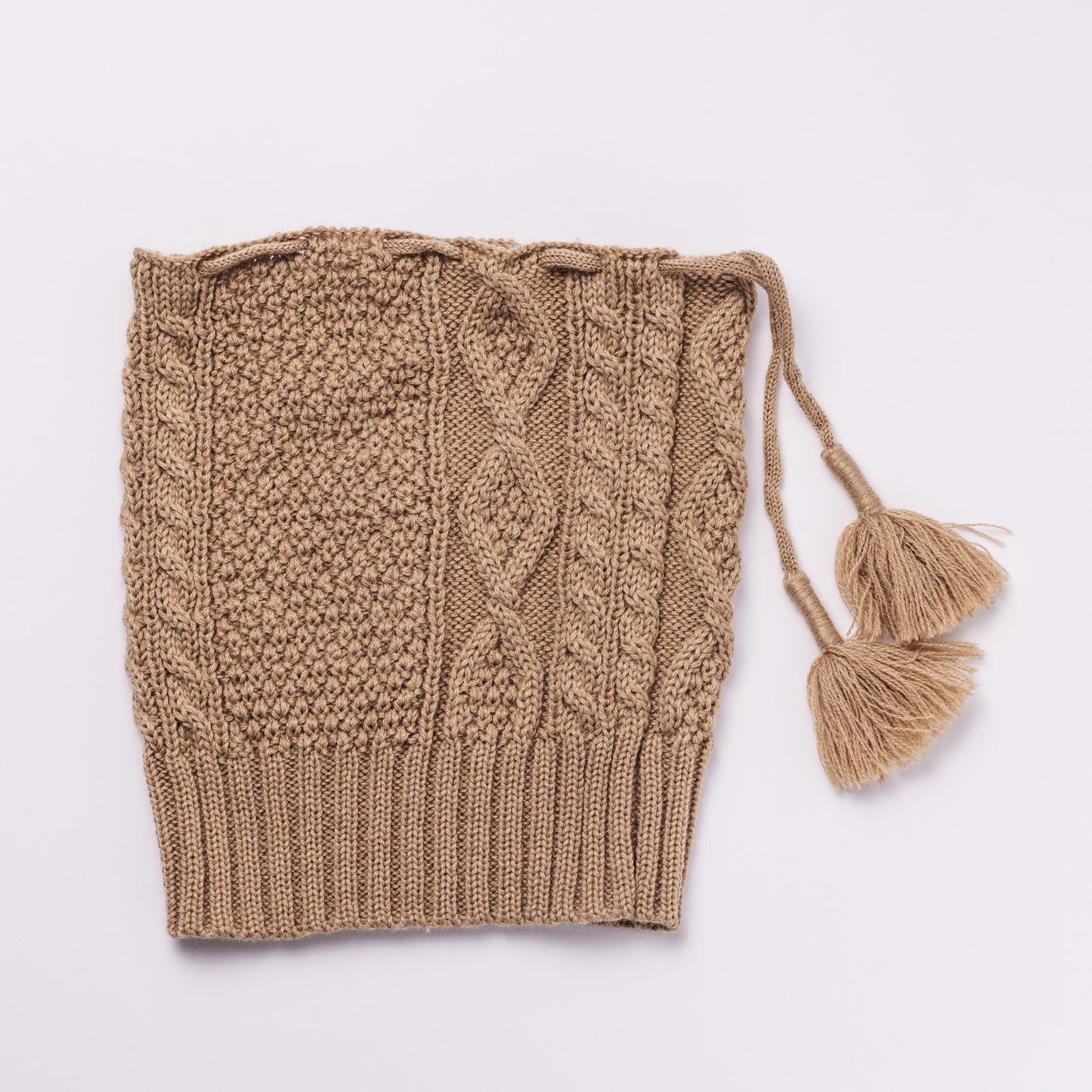 NECK WARMER KNIT CAP
