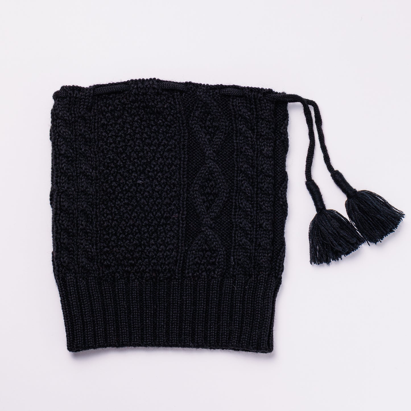 NECK WARMER KNIT CAP