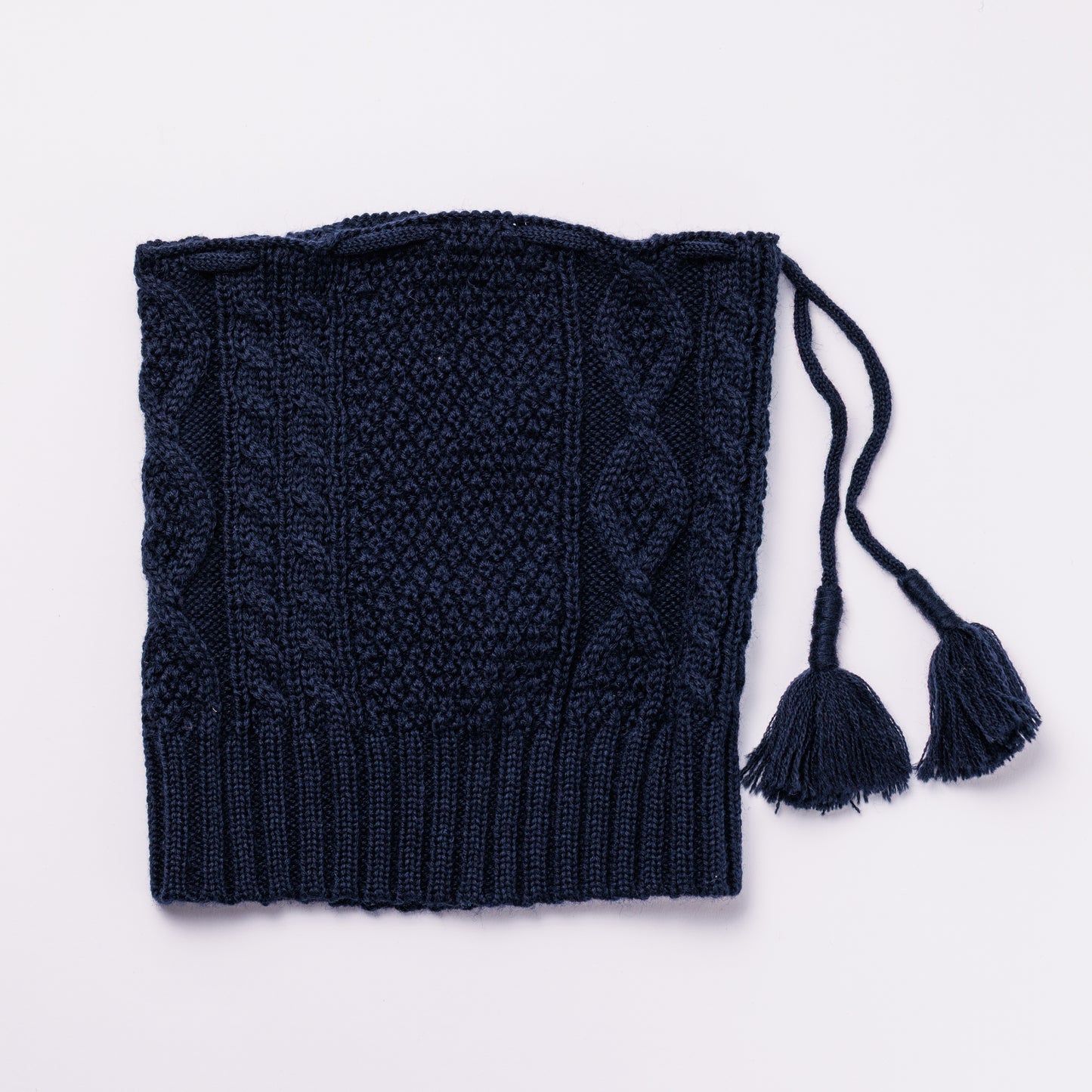 NECK WARMER KNIT CAP