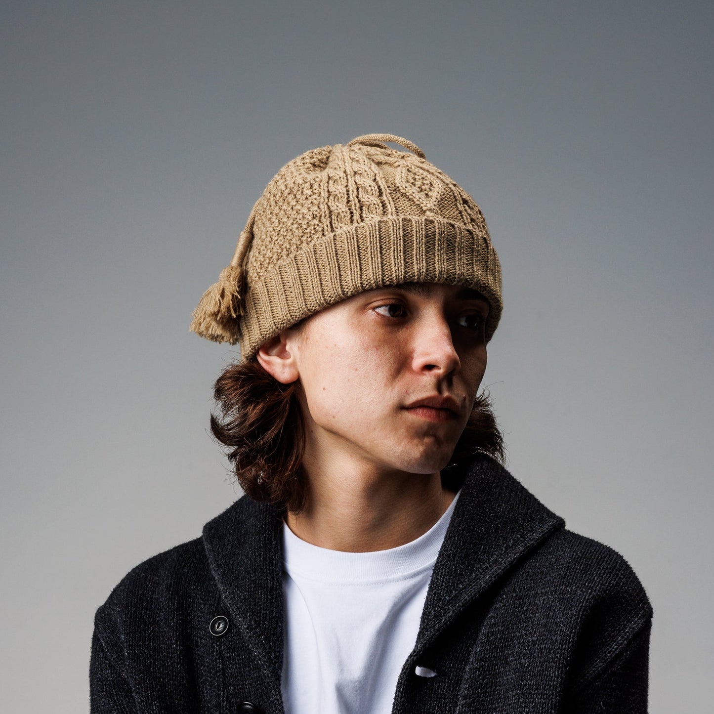 NECK WARMER KNIT CAP