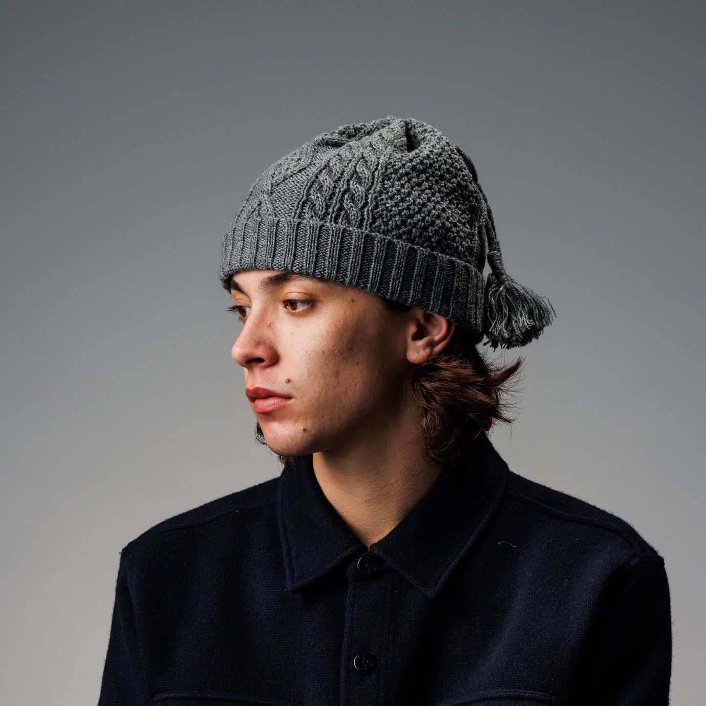 NECK WARMER KNIT CAP